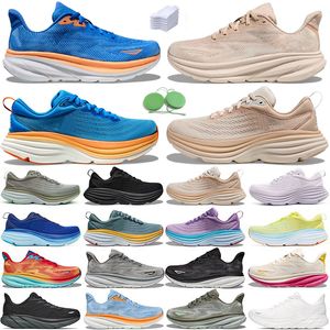 Runningskor Män kvinnor 9 8 Runner Designer Sneaker Triple Black White Eggnog Cyclbenen Vibrant Orange Blue Pink Grey Passion Fruit Man Trainers Sport Sneakers