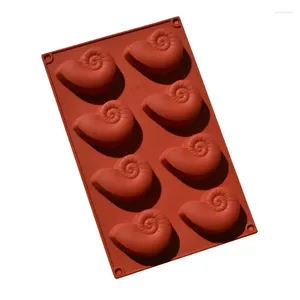 ベーキング型シーコンチシェイプシリコーン型チョコレートプリン金型ビスケットクッキーメーカーdiyフォンダンケーキデコレーションツール