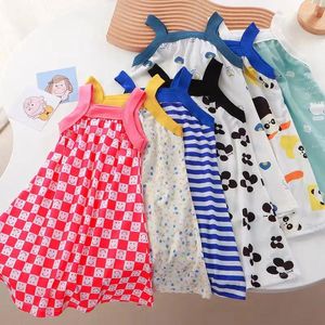 Girl Dresses 0-24M Borns Cotton Flower Sleeveless Baby Girls Summer Multi Pattern Clothes Kids Princess Dress For 0-2Y Children