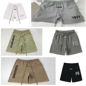 Men's Shorts Fashion Mens Designer Esse Shorts Clothing Apparel Essen Unisex Shorts Cotton Sports Summer Short Street Style Tide Knee Length Ess Shorteygw