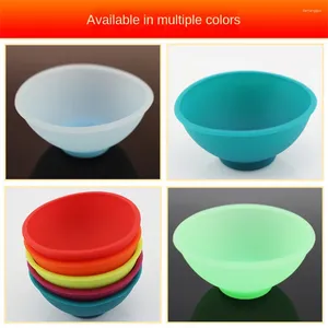 Storage Bottles Tableware Children Multi-color 67mm 50mm Home Decoration Silicone Container Bowl Smoking Household Creative