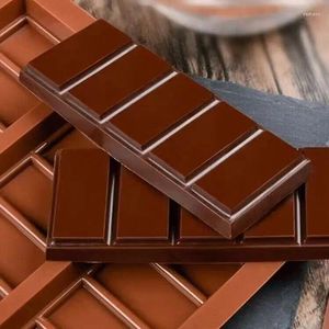 Strumenti da forno a cioccolato al cioccolato cioccolato stampo rettangolare fondente fai da te barra stampo decorazione cucina accessori da cucina