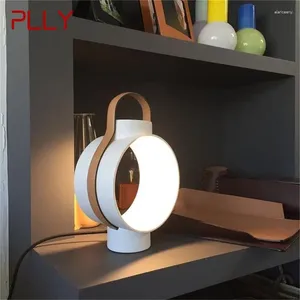 Tischlampen plely kreative Lampe Trommelform Modernes Schreibtisch Licht für häusliche Kinder Schlafzimmer Dekoration
