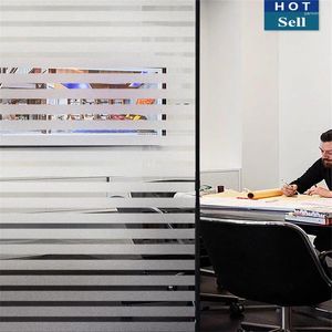 Window Stickers Nuelife Static Frosted Stripes Office Glue-free Glass Balcony Film Meeting Room Anti-privacy