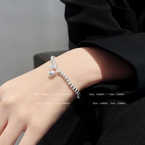 Дизайнер 925 Silver Fashion Gift Bracelet Женщина ювелирные украшения браслеты, дизайнер роскоши с элегантной цепочкой коробки.