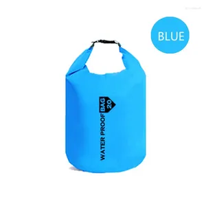 Aufbewahrungstaschen Ultraleicher Schwimmbeutel Trockener Außen Nylon Kajaking River Drifting PVC wasserdichte Rafting Strandkleidung Organizer