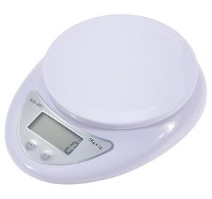 توازن الوزن الإلكتروني المحمول المطبخ المكونات الغذائية مقياس عالية الدقة أداة قياس الوزن الرقمي مع صندوق البيع بالتجزئة DHL1152539