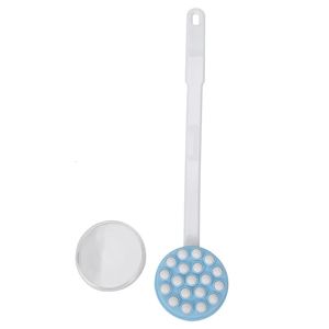 Long Handled Lotion Oil Cream Applicator Head Body Leg Back Bath Brush Scrub Massager Shower Rubbing Brush Bath Supplies Tools 240423