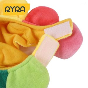 Costumi di gatto Copri di testa per la pelle adatti alla pelle e delicati comodi a forma di girasole morbido Accessori abbigliati peluche corti animali domestici