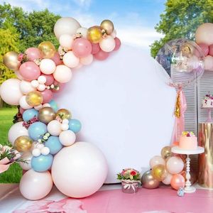 Party Decoration Round Backdrop Cover 6.5x6.5ft Balloon Circle Stand For Background Po Shoot Adult Kid Birthday