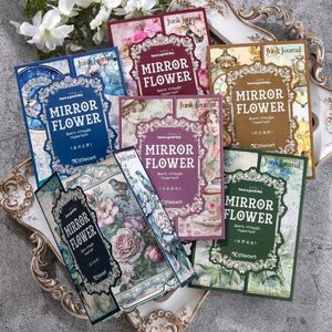 Embrulho de presente 30pcs materiais vintage planta flores planta scrapbooking scrap.