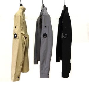 2024 NY MENS JACHT COAT ONE LENS LAPEL SHIRT JACKETS PLARMENT DYED VERTITION ÖVERHIRT UTOMER MEN CARDIGAN OUTERWEAR Kläd