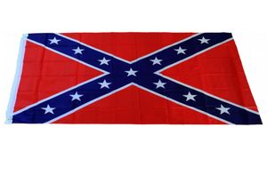 US Confederate Flags Country National Flags 3039x5039ft 100d Polyester von hoher Qualität mit zwei Messing -Teilen1105210