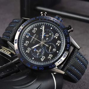Top Original Brand Quartz Uhren für Männer Multifunktion wasserdichtes Armbanduhr Business Chronograph Automatic Datum AAA Uhren 240510
