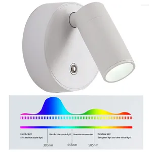 LIMA LAMPABILE A MOLTO COMMERCIALE REGOLABILE USB USB ricaricabile da 1800 mAh CoB rotazione in stile moderno decorazione della camera da letto a led nordica