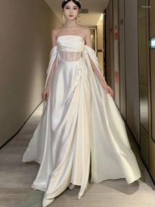Повседневные платья Франция Винтаж Свадебные вечерние вечеринка белое платье Женское принцесса Панчворк с длинным рукавом vestidos корейская шикарная одежда