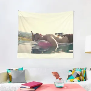 Tapissries Kendall Roy Sad In the Pool - Succession Tapestry Decorative Wall Murals Nordic Home Decor Bedroom Decoration
