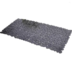 Tapetes de banho retângulo chuveiro anti-esquili-skid PVC Stone de sucção de tapete da cozinha