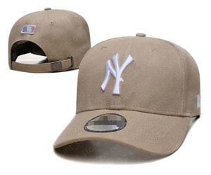 أزياء بيسبول تصميم للجنسين بيني كلاسيك رسائل NY مصممي القبعات القبعات رجالي دلو النسائية في الهواء الطلق قبعة الرياضة الرياضية Casquett