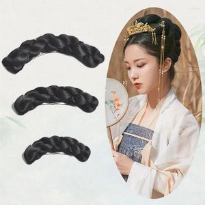 パーティー用品レトロツイストヘアアクセサリープリンセスヘッドドレス古代中国のハンフのコスプレはテレビ映画の恩恵