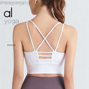 Desginer Als Yoga Aloe Tanks New Womens Sports Fitness Bra Gathering Style