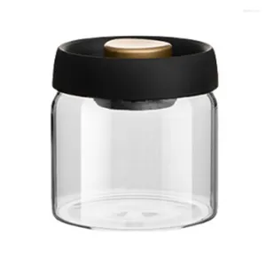 Storage Bottles Coffee Beans Vacuum Sealed Tank Household Moisture-Proof Air Extraction Airtight Container Food Jars Durable