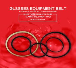 Rubber Belt For Hand Lens Edger Lens Edging Machine Ophthalmic Instrument Lens Groover Grooving accessoreis 5pcslot for glasses s9526041
