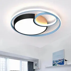 Taklampor konstdesign modern kreativ rund nordisk stil ledde för vardagsrummet hemmakontor sovrum uppsättningar lampor