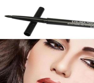 Eyeliner blyertspenna svartbrun långvarig ögonfoder penna vattentät smetproof kosmetisk autorotat makeup liquid4986516