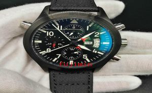 2020 Watches Men New Fashion Men Quartz Watch Black Face Watches Sapphire Glass Leather Strap Watches3594942