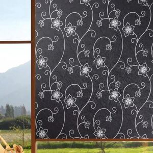 Adesivos de janela anti-UV Black Opacoco Isolamento de Glass Isollo Auto-Adorsivo Caso Caso Casa Decorativa 80 Curvadores de 200cm