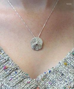 Подвесные ожерелья Полово уникальное домашнее животное старое английское подарки ожерелья для женщин и девушек