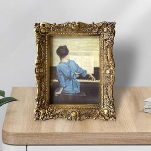 Frames Vintage Picture Frame Wall Mounted Antique Po Display