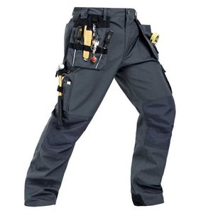 Men's Pants Mens building knee protection reinforced work clothes mens multifunctional work pantsL2405