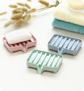 Sponge Holder PP Vete Straw Storage Rack Drain Soap Box Tray Soapbox 1 PCS Dusch Soap Tray Tool Soap Pat Plate Holder WXY0562866834