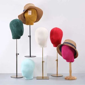 Mannequin Heads Hot Selling! Tygskydd för att visa peruker och hattar Human Model Head Q240510