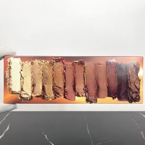 Brand Eye Shadow For Girl Eye Cosmetics Eyeshadow Palette 12 Color With Brush pumpkin color earth color system Top Quality Palette Eye Beauty Makeup Long Lasting 1pcs