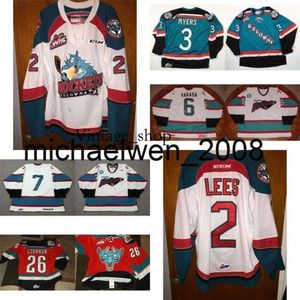 Vin Weng New Mens Womens Kids Whl Kelowna Rockets 3 Myers 2 Jesse Lees 6 Vaclav Varada 7 Nobr Ice Hockey Jerseys Cree Cut