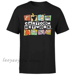 Erkek Tişörtler Adam Tshirt Kawaii Anime gömlek Printsi Kısa Slve T Trend Cartoon Network Karakterleri Grafik Tshirt Ropa Hombre Camisetas T240510