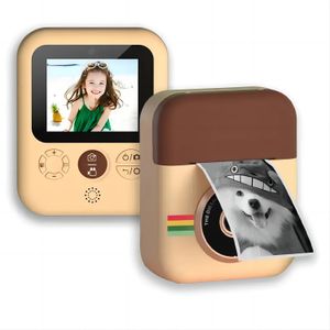 Fashion Kids Instant Print Camera 1080p Kinder Mini Digital HD Video Bildungsspielzeug für Weihnachtsmädchen Kind Geschenk 240509