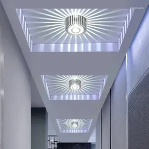 天井ライトランプデザイン装飾レトロファブリックガラスの備品