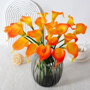 Flores decorativas 5pcs