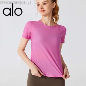 desginer als yoga aloe top shirt leade ript woman dress womens 2024 summer sump