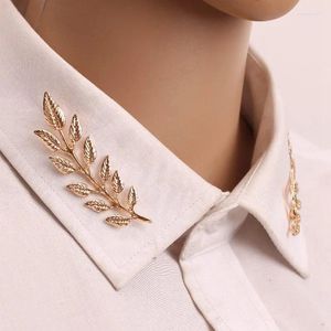 Brooches Korean Jewelry Wind Retro Tree Men And Women Universal Brooch Leaf Shirt Suit Collar Wholesale Pins Lapel Pin