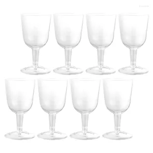 Disposable Cups Straws Glasses Clear Drink Milk Dessert Cocktail Cup Tumblers Jar Water Stemware Mug Beer Iced Party Whiskey Champagne