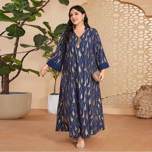 Roupas étnicas moda estampa floral vestido muçulmano mulher manga longa com decote em v tassel vestidos casuais partido elegante vintage abaya arabia kaftan