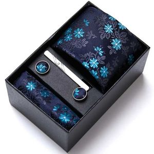 Набор галстуков New Gift Box Designer Set для мужчин модные розовые галстуки для запонок заполотки