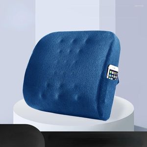 Pillow Portable For Sleeping Travel Car Office Support The Waist Removable And Washable All Season Home Decor