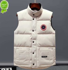 Канадский Veste Winter Vestido жилет Mens Down Vests Luxury Bodywarmer Fashion Jackets Женские гилетные дизайнерские пальто мужчина Doudoune Luxe Goose Homme Manteau NJI5