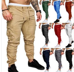 Mężczyźni harem spodni luźne spodnie bawełniane elastyczne talia długie jogger dresowe press chude ołówek m-4xl